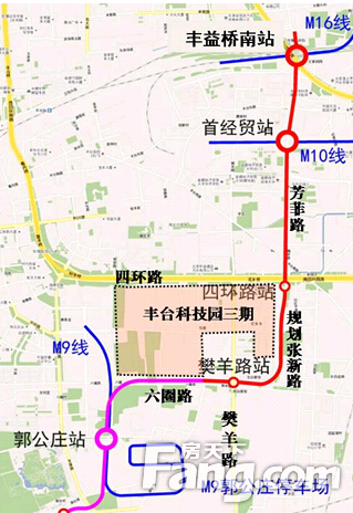 北京城市轨道交通第二期建设规划图