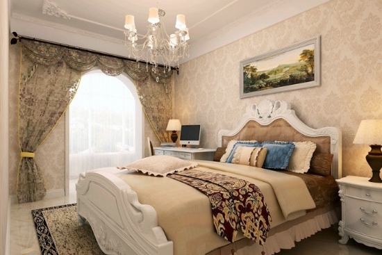 2015最新现代欧式小户型卧室装修风格装修图 欧式卧室尽显时尚风采