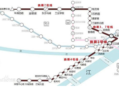 地铁六号线2016年建成 穿越汉江连通汉口汉阳