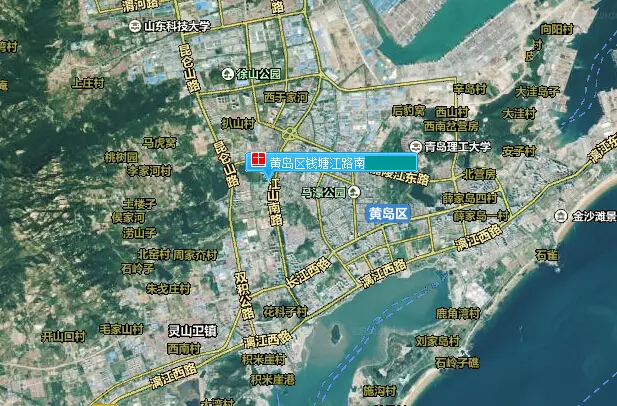 【青岛】黄岛区灵山湾路北,墨香路西