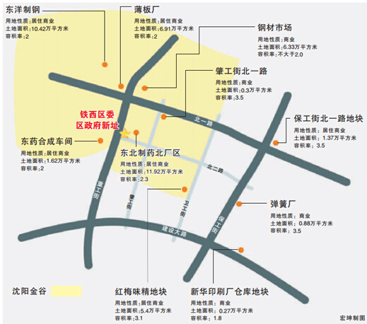 区政府西迁"蝴蝶效应 铁西西部价值再跃-沈阳房天下