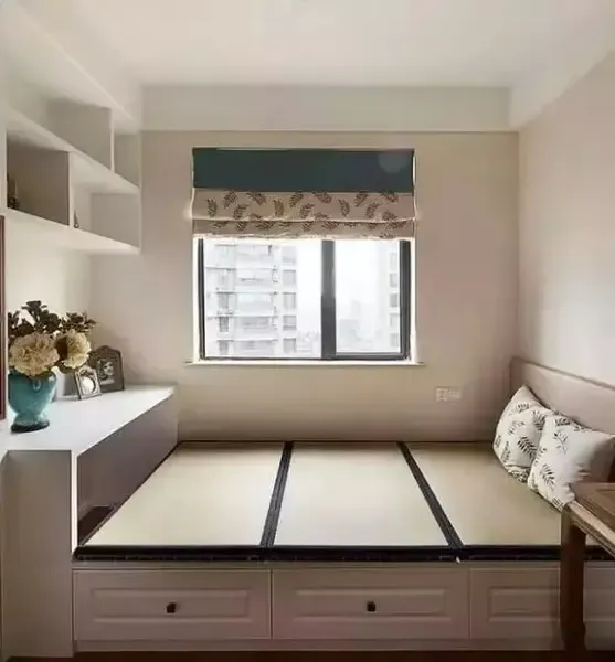 24款阳台榻榻米装修效果图 榻榻米装修让狭小户型不再拥挤!-家居快讯-广州搜房网家居装修