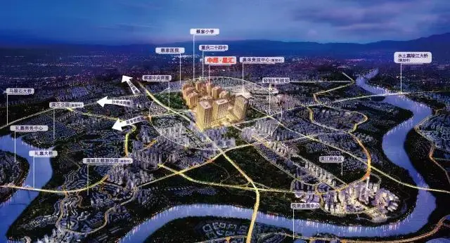 中昂星汇一大波福利来袭红邻堪世郡联排别墅图片