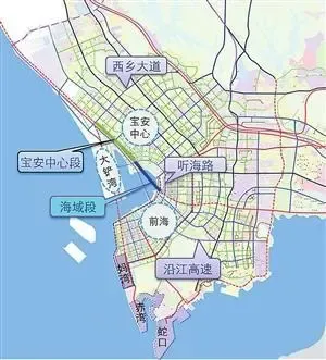 海滨大道拟建1.6公里海底隧道 连通宝安罗湖
