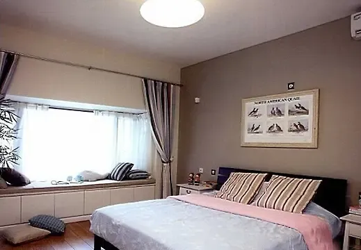 30个小清新榻榻米飘窗卧室装修效果图 现代简约卧室装修风格-家居快讯-广州搜房网家居装修