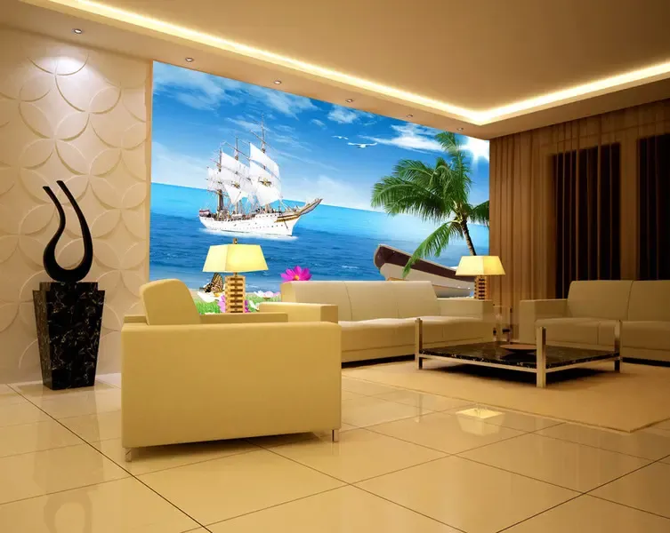 新款电视背景墙装修风格效果图2015图片大全