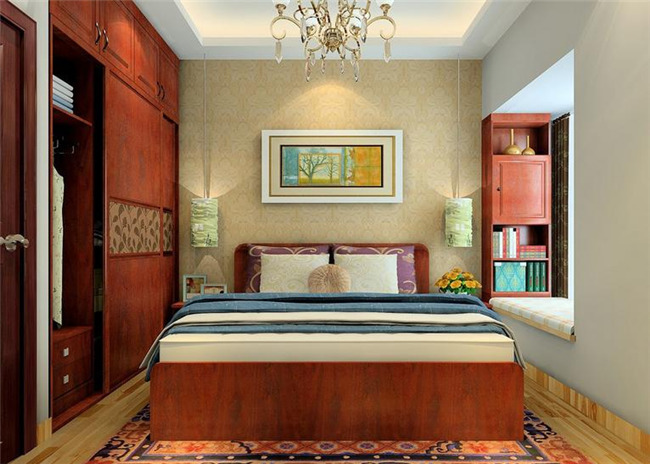 17款小户型卧室经典设计 高清卧室榻榻米装修效果图图片