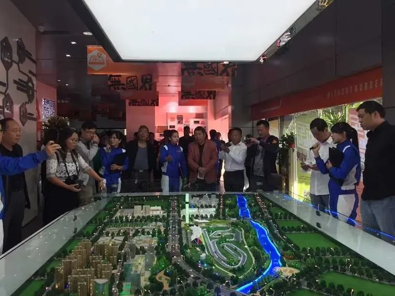 昌建博泰郑州国际汽车公园CBD接待中心盛大