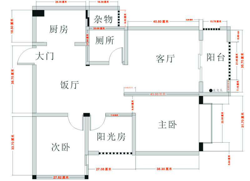 【装修改造】3种两居常见户型装修 二房改三房6套装修方案