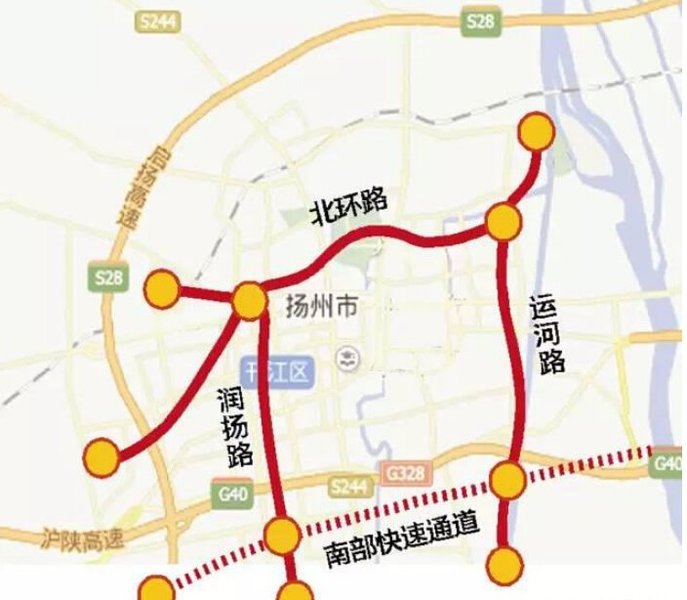 蒋王片区,扼守扬州西南门户,是从南京和镇江进入扬州的站.
