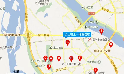 小区名称: 金山碧水一期翠榕苑(仓山建新镇金河路168号); >>>点击图片