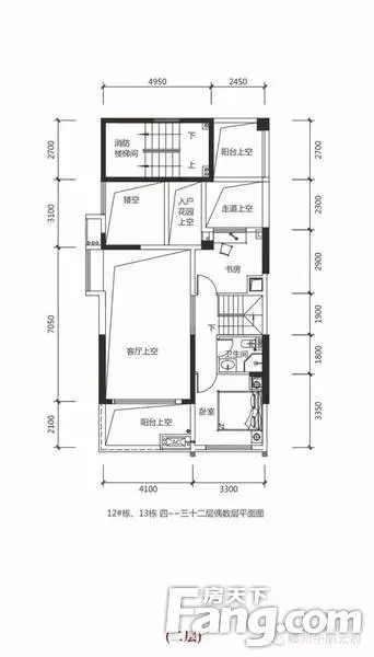 中航云府高层户型全解码 89-132㎡户型评点-赣州新房网-房天下