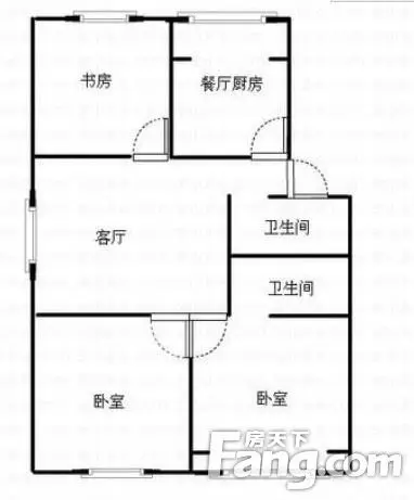 虎山花苑户型图
