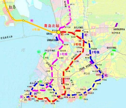 地铁m8号线直通青岛新机场 胶州楼市将火