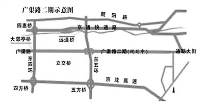 北京广渠路二期规划调整交通更便利 广渠路二手房近期