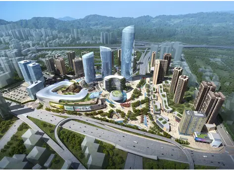 项目地址:重庆•弹子石cbd核心腾龙大道与学苑路交汇处(朝天门
