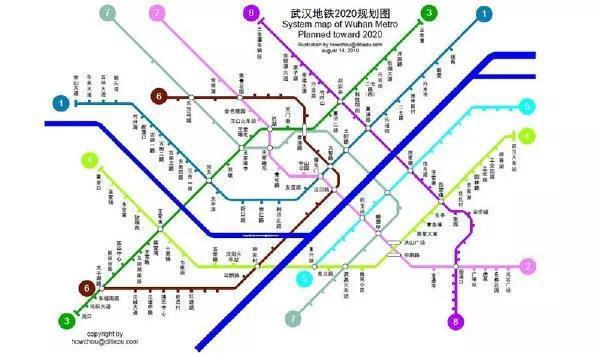 武汉十几条在建和规划地铁线路图及站点(图)-武汉二手房 搜房网