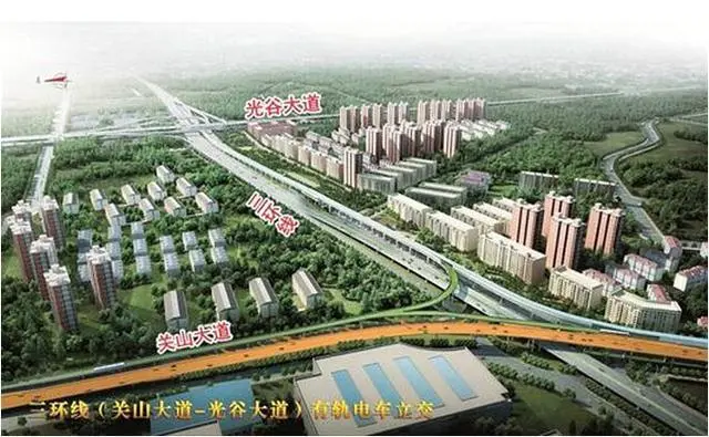 关山大道将建跨三环高架 沿线楼盘房价均过万