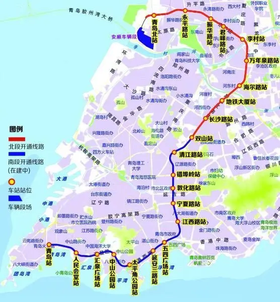 青岛 3号线北段明开通 沿线楼盘7880元/平起