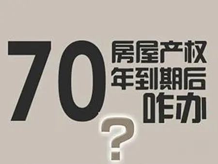 70年产权 房子产权