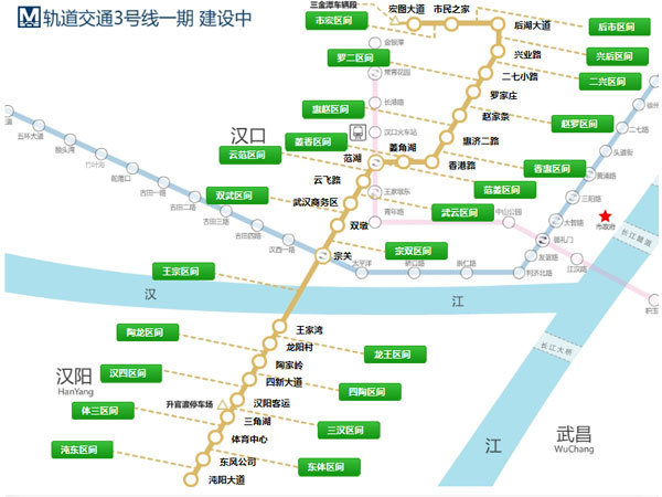 武汉地铁3号线惊现"怪房子"