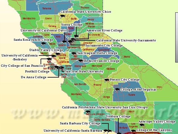加州理工学院,加州大学洛杉矶分校,南加州大学,加州州立大学,世界一图片
