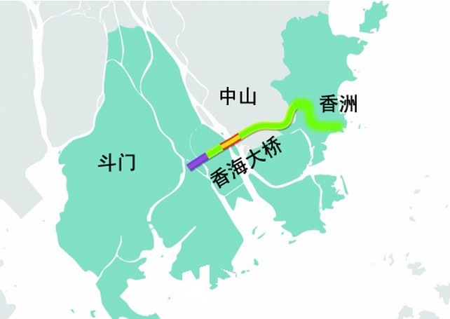 斗门居民有福了 香海路3年建成通香洲