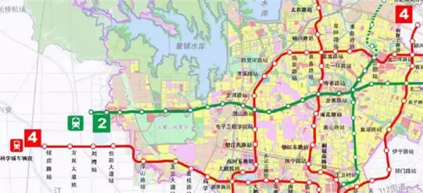 据了解,合肥市轨道交通4号线工程线路西端起于鸡鸣山路,东端止于天水