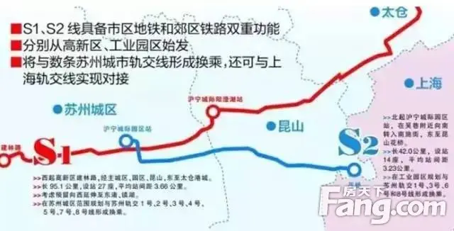 苏州s1号线预计2016年开建 2024年完工!