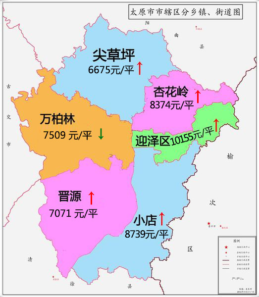 2016太原六大区房价走势曝光 说好的呢?逗我们玩呢?