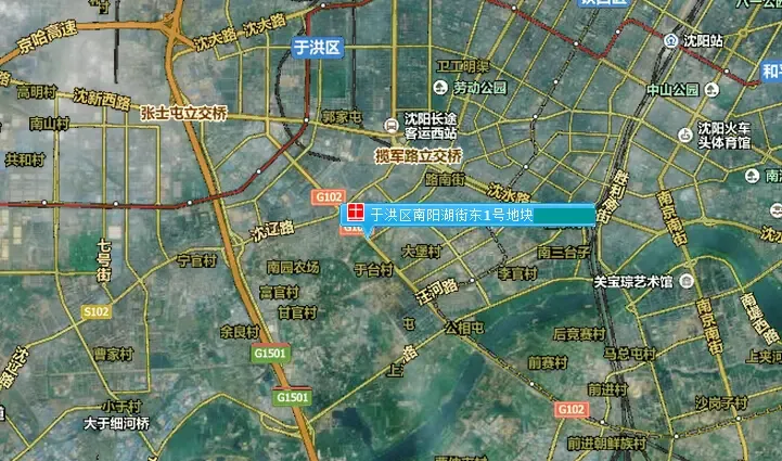 于洪区南阳湖街东1号地块