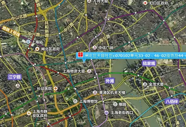 闸北区天目社区C070102单元33-02、46-02街坊及44-01、46-01街坊公共绿地地下空间开发地块