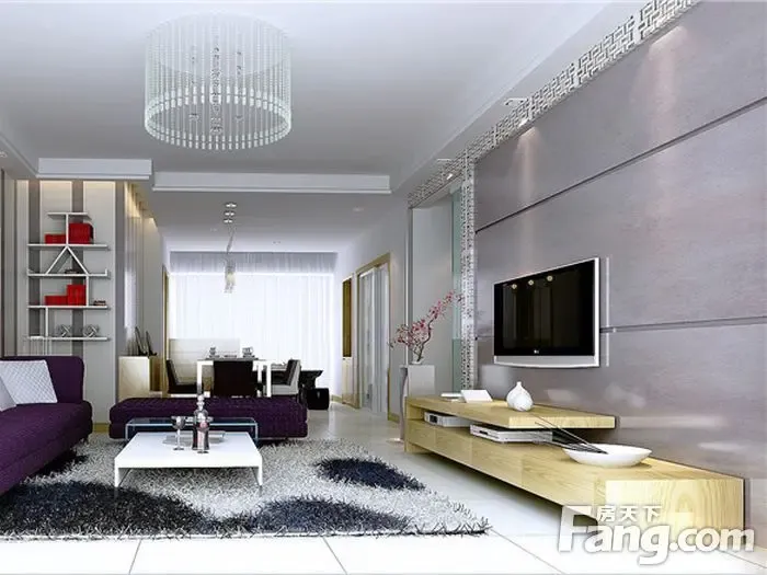 2016小户型简约客厅电视背景墙装修效果图 50款必收藏!-家居快讯-广州搜房网家居装修