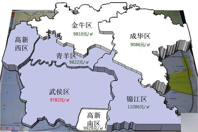 成都市区分区地图_成都市区景点地图图片