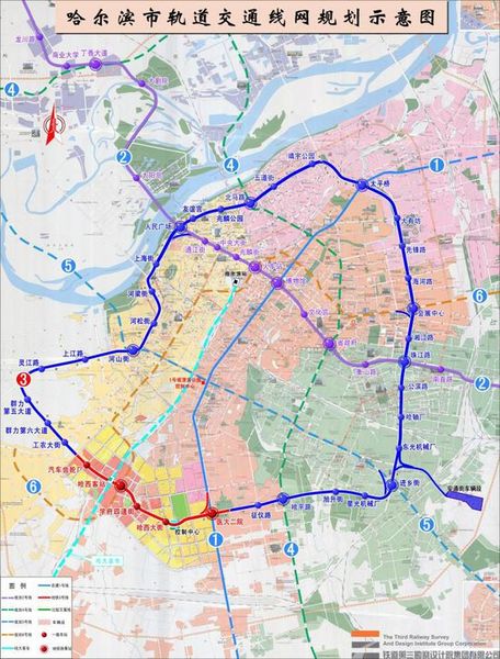 哈尔滨市城市轨道交通5号线(一期)工程投资建设项目可行性研究报告