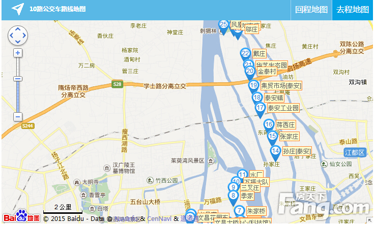 扬州10路公交车线路
