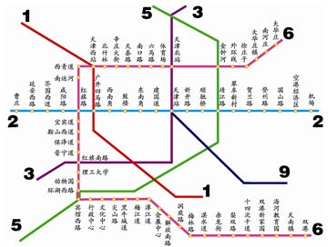 【点击查看天津地铁全线路规划图高清大图】