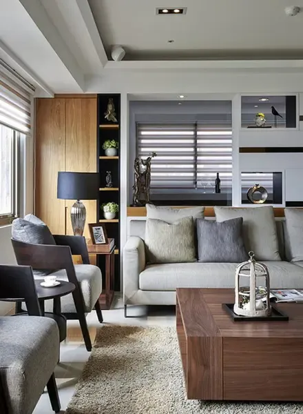 开放布局构筑现代简约风格 “高级灰”调和敞阔空间-家居快讯-武汉搜房网家居装修
