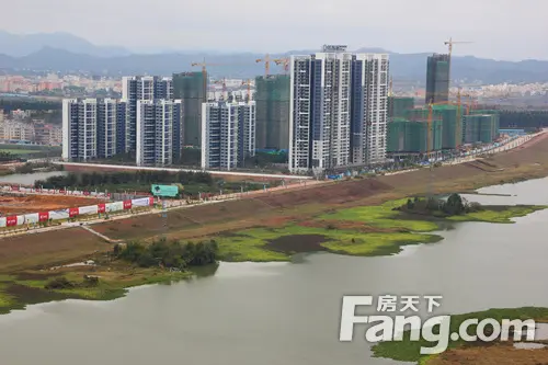 新城已醇熟 从老照片中看东江新城这些年的变化