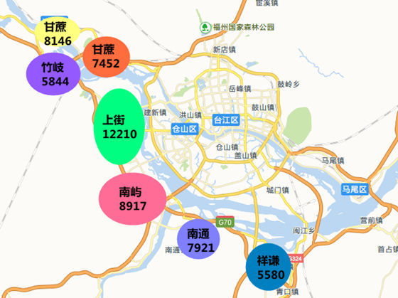 3月过半福州房价地图抢先看 相差5倍逗我吗?