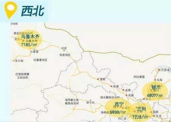 2016年各地新房价地图 没有对比就没有伤害