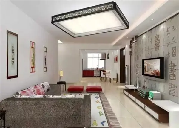 2016年你家客厅电视背景墙怎么装?22款效果图