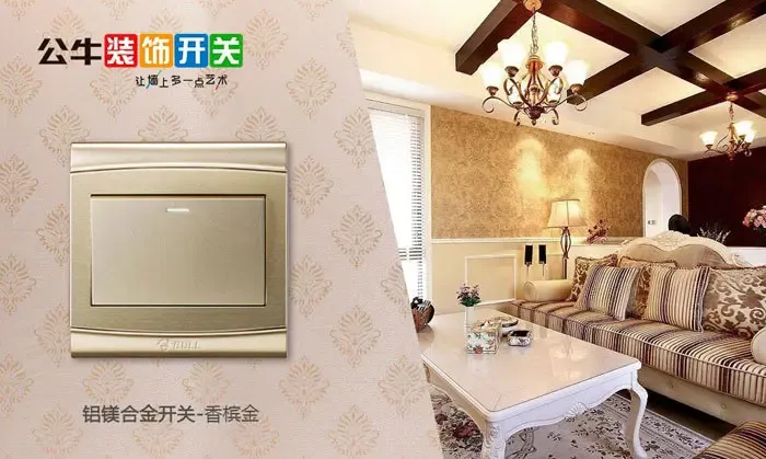 公牛装饰开关:小开关也有大风景-家居快讯-上海搜房网家居装修