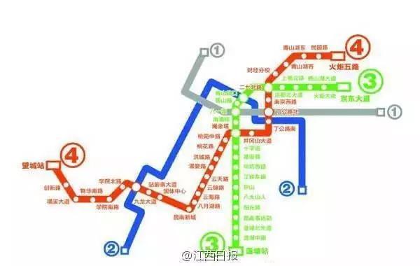南昌地铁一号线哪站离南昌西站最近?图片