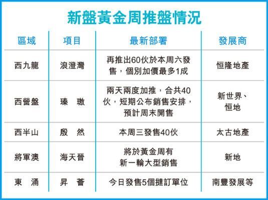 香港房产信息浪澄湾本周六发售60伙複式折实价2638.9万元