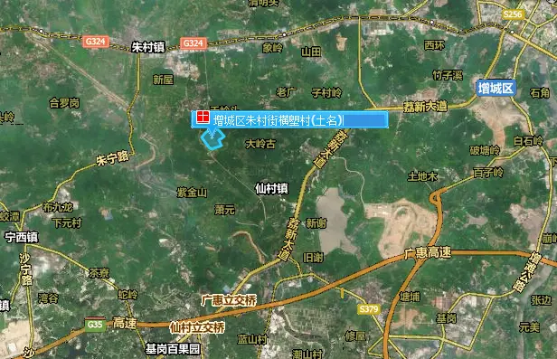 增城区朱村街横塱村(土名)