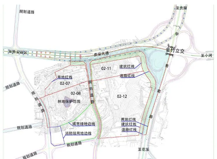 花溪金竹板块再调整 限高120米划出林地保护区