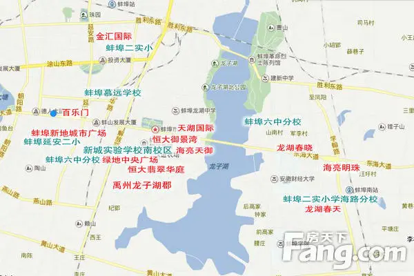 蚌埠教育地产之经开区导购地图