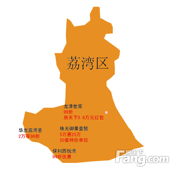 荔湾区:最高优惠50万_房产资讯-广州搜房网