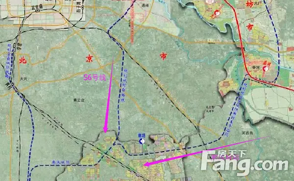 曝s6号线廊坊东站在科技谷!通勤票价预测!